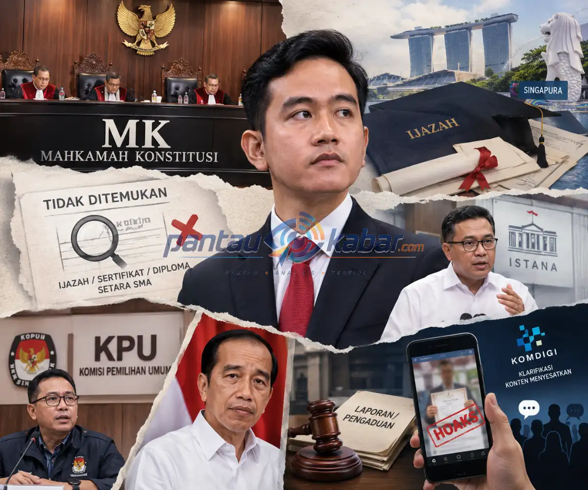 MK Tak Temukan Bukti Ijazah Setara SMA Gibran Ilustrasi polemik ijazah SMA Gibran setelah MK menyatakan tidak menemukan bukti ijazah setara SMA
